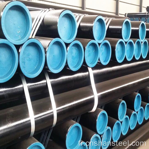 API 5L ASTM A106 A53 Pipe d'acier transparent